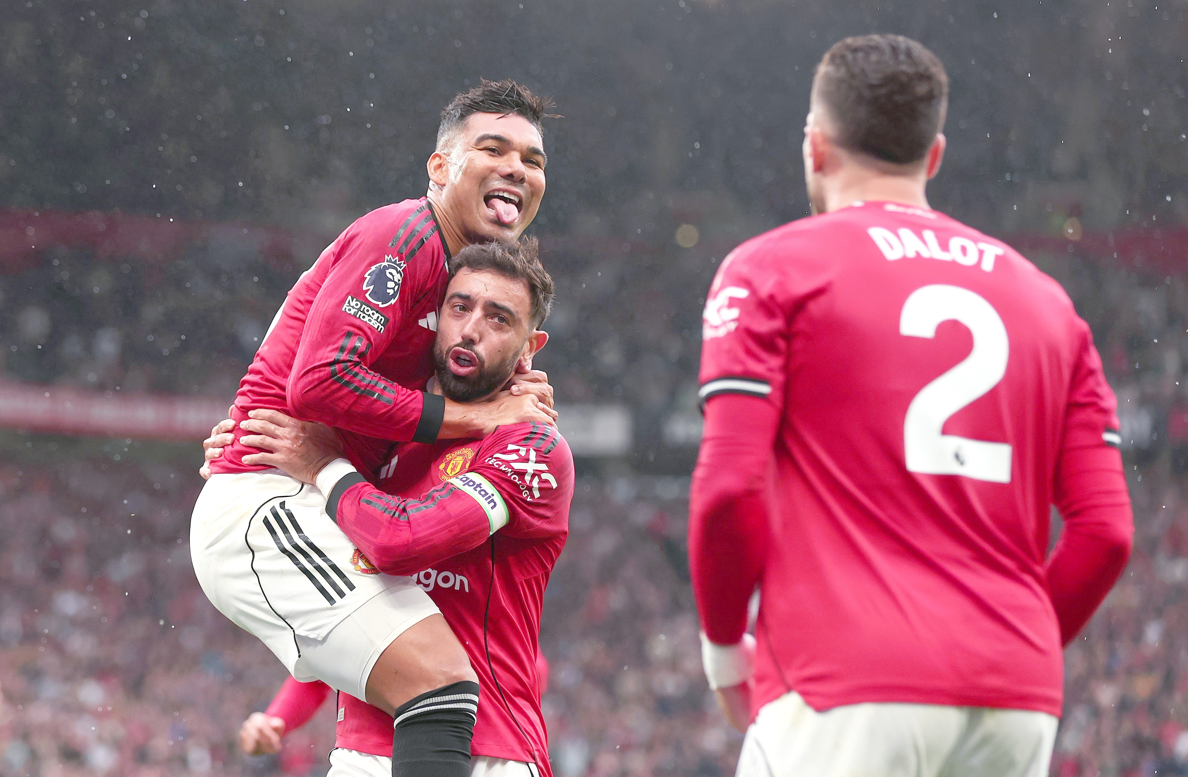 曼联前锋连续破门，成为球队得分保障